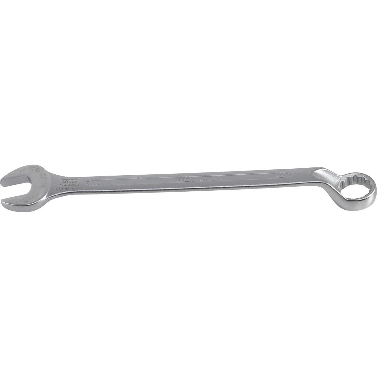LLAVE COMBINADA, 28 MM CON ANILLO CERRADO ACODADO