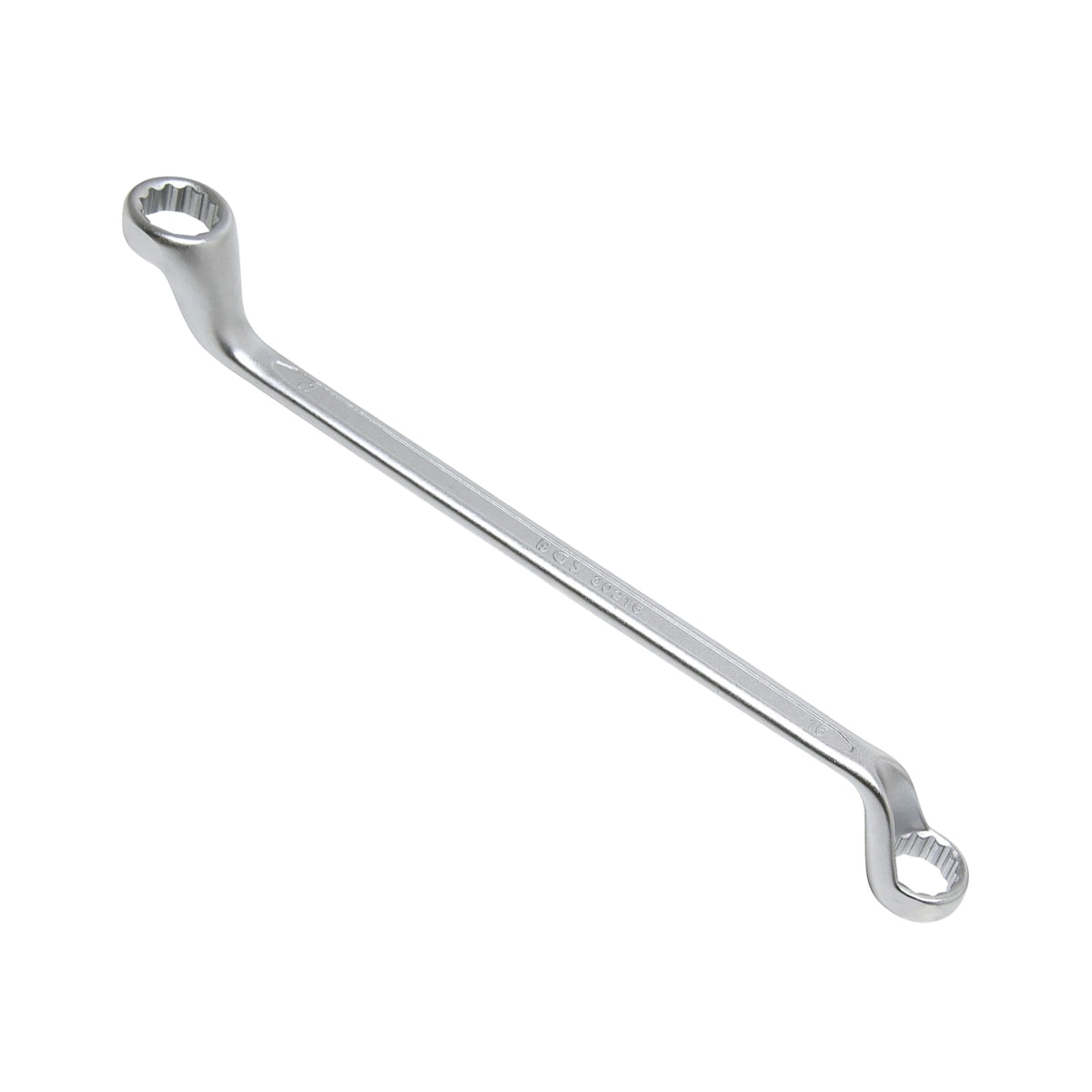 LLAVE DE DOBLE ESTRELLA ACODADA, 75 °, 16X17 MM