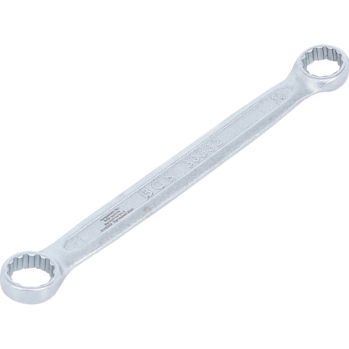 LLAVE DE DOBLE ESTRELLA EXTRA PLANO, 10 X 11 MM