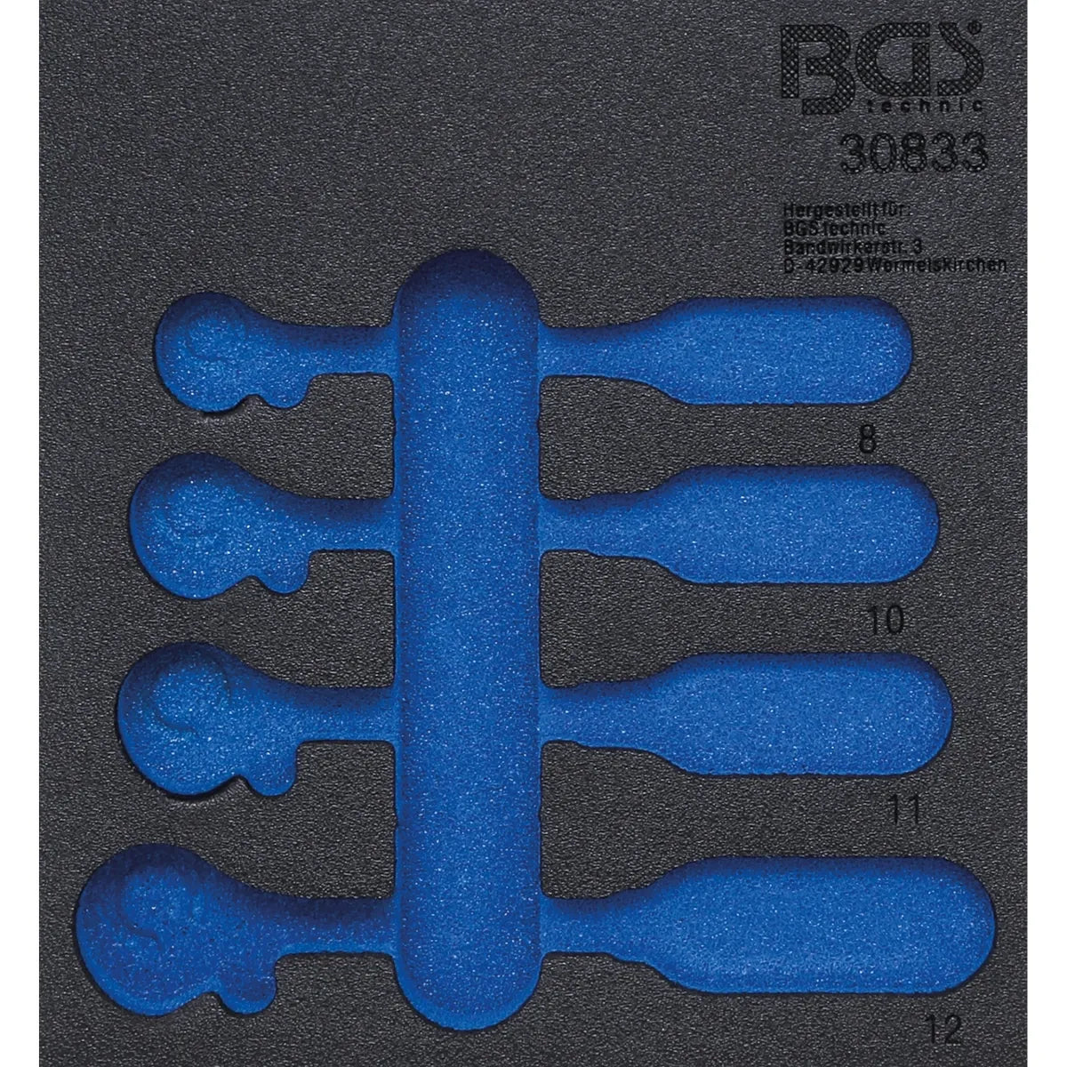 BANDEJA PARA GABINETE 1/6, VACÍA: PARA BGS 30833