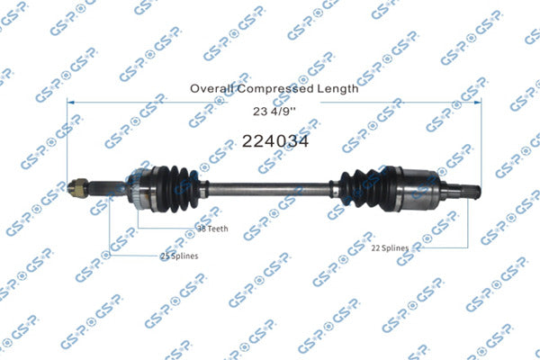 25EXT 22INT ABS-38D FLECHA DEL IZQ DODGE ATOS 01-04