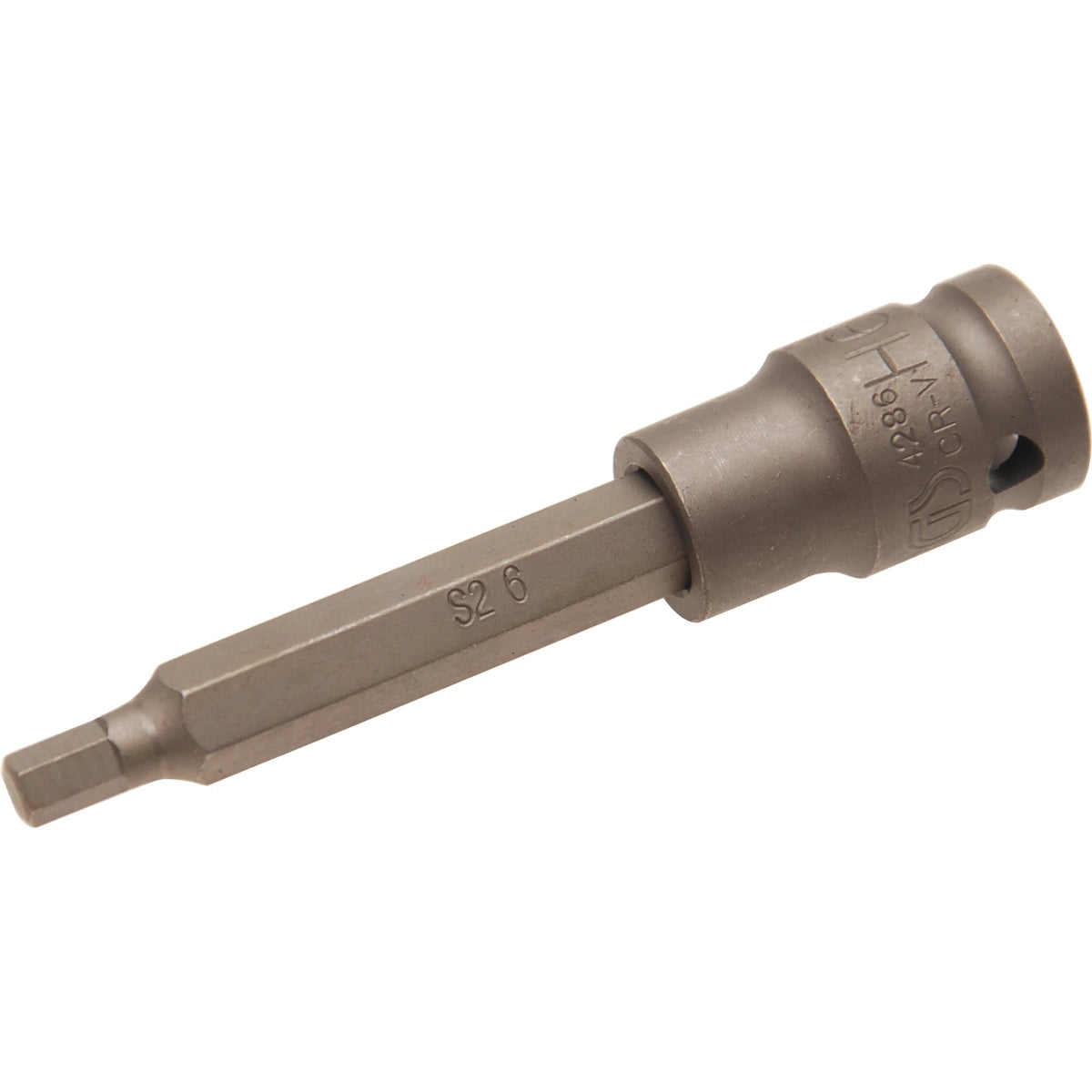1/2" DADO CON PUNTA DE IMPACTO HEXAGONAL 6X100 MM