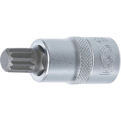 1/2" DADO CON PUNTA SPLINE (XZN) 53 MM DE LARGO M12