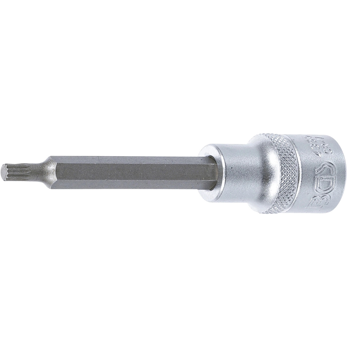 1/2" DADO CON PUNTA SPLINE (XZN) 100 MM DE LARGO M5