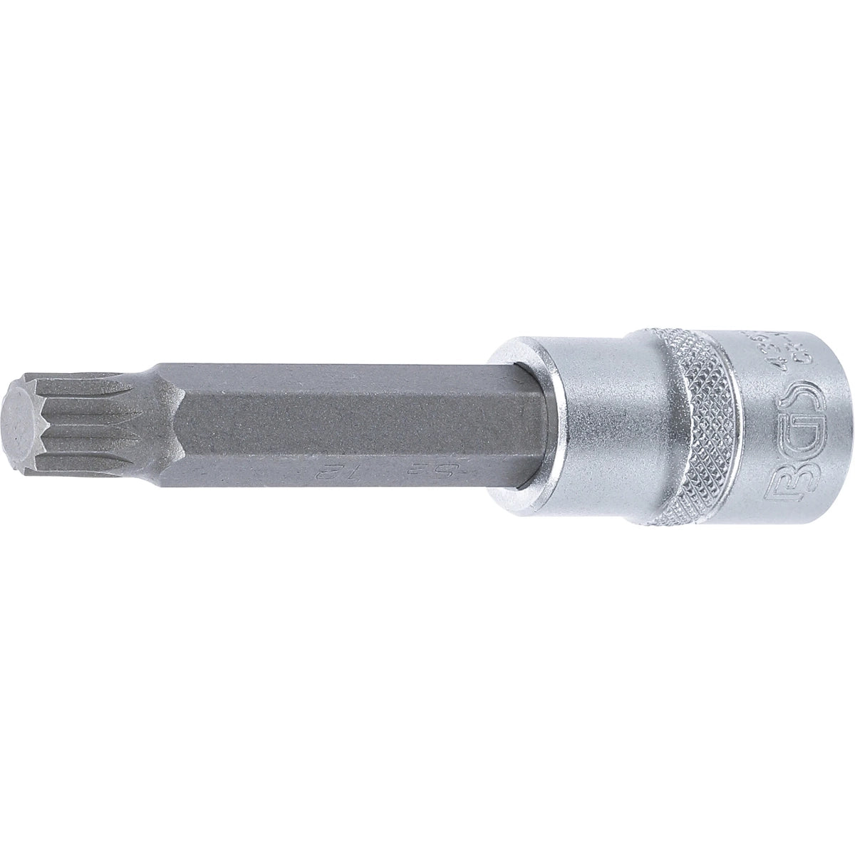 1/2" DADO CON PUNTA SPLINE (XZN) 100 MM DE LARGO M12