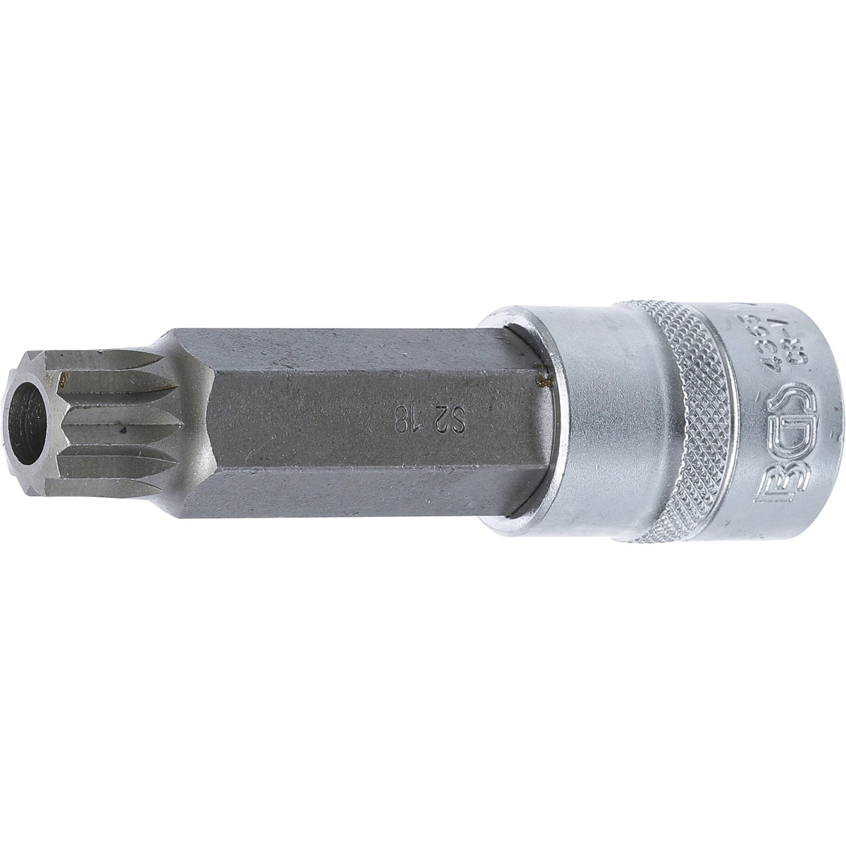 DADO CON PUNTA SPLINE (XZN) 1/2" ,INVIOLABLE M18 100 MM