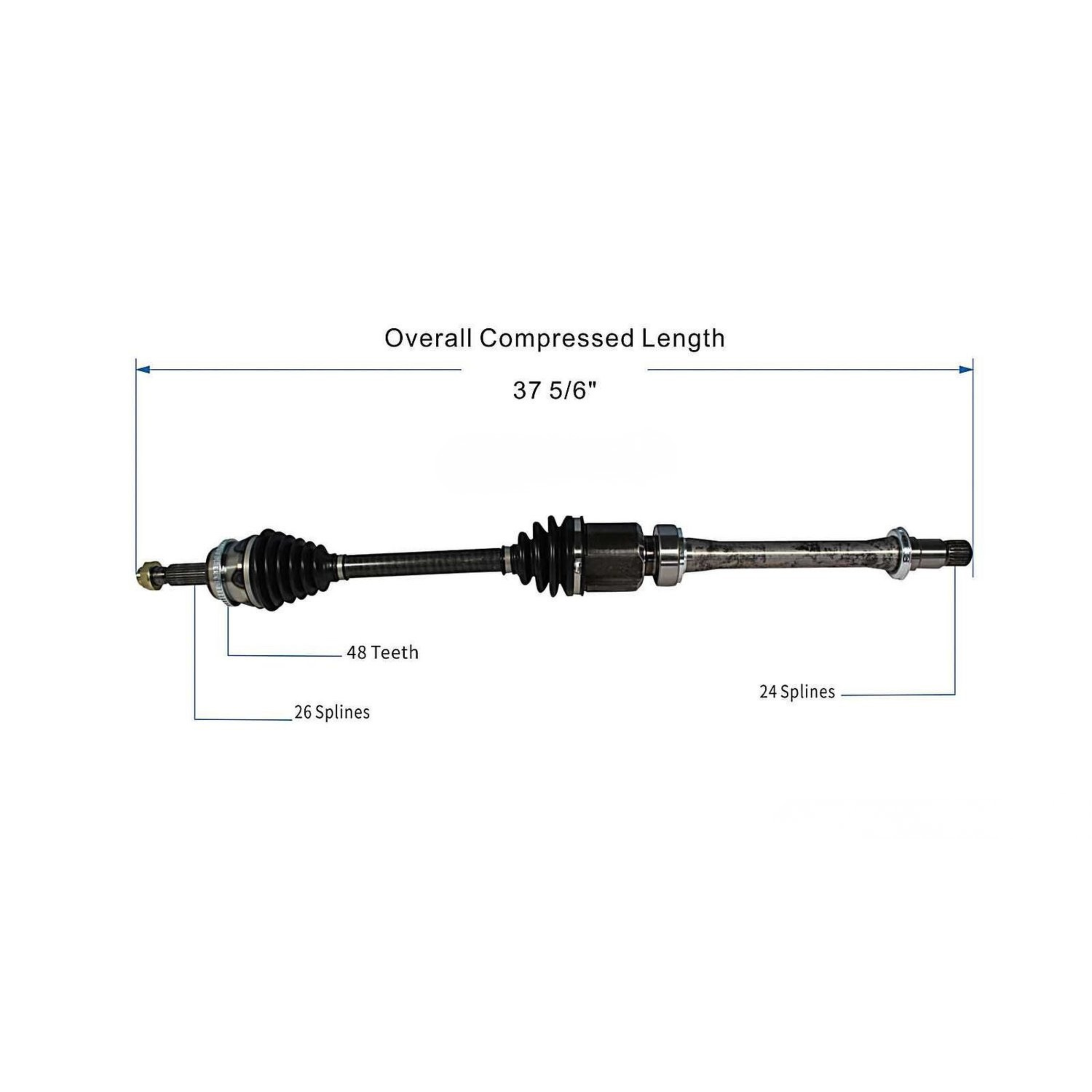 Flecha Del. Der. Toyota Camry 2.4L 02-06