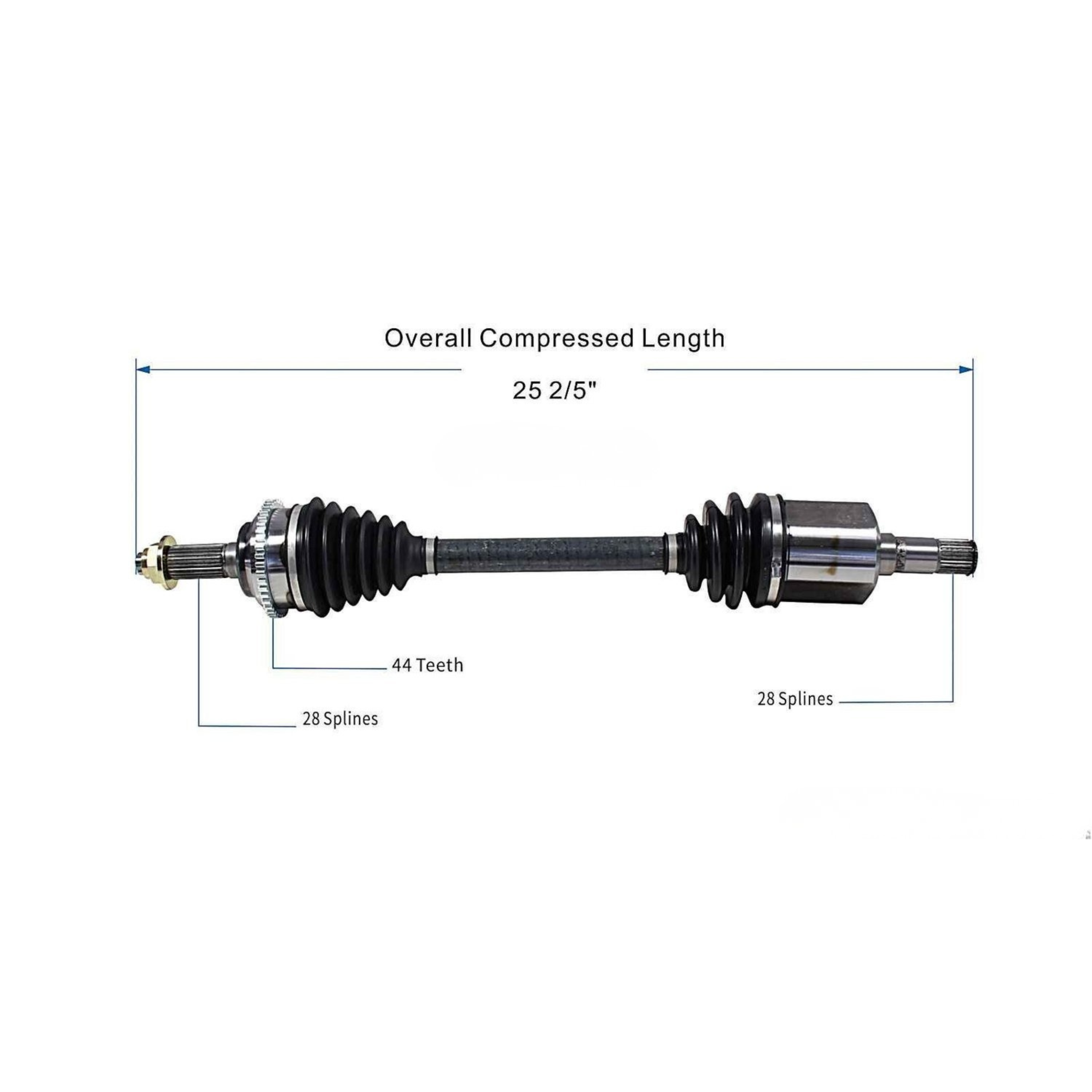 Flecha Del. Izq. Ford Fusion 2.3L 06-09