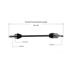 Flecha Del. Der Toyoya Corolla 1.8L T/M 03-19