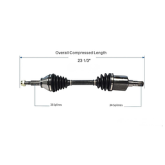 Flecha Del. Izq. Saturn ION 03-07
