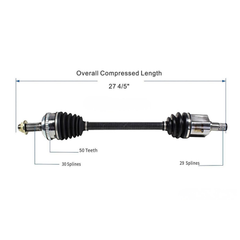 Flecha Del. Izq. Honda Pilot 05-08