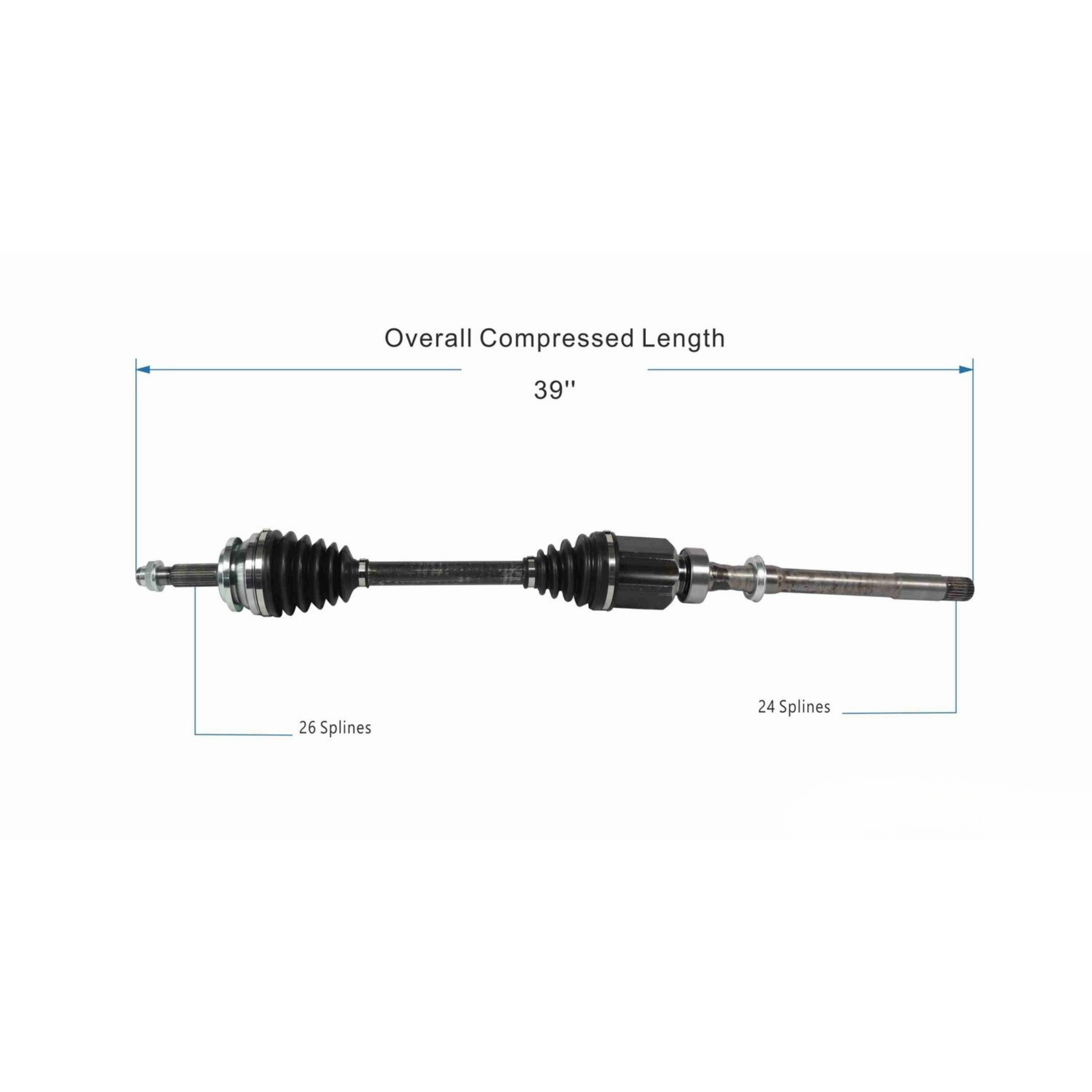 Flecha Del. Der. Toyota RAV4 2.4L/2.5L 19-23 4WD