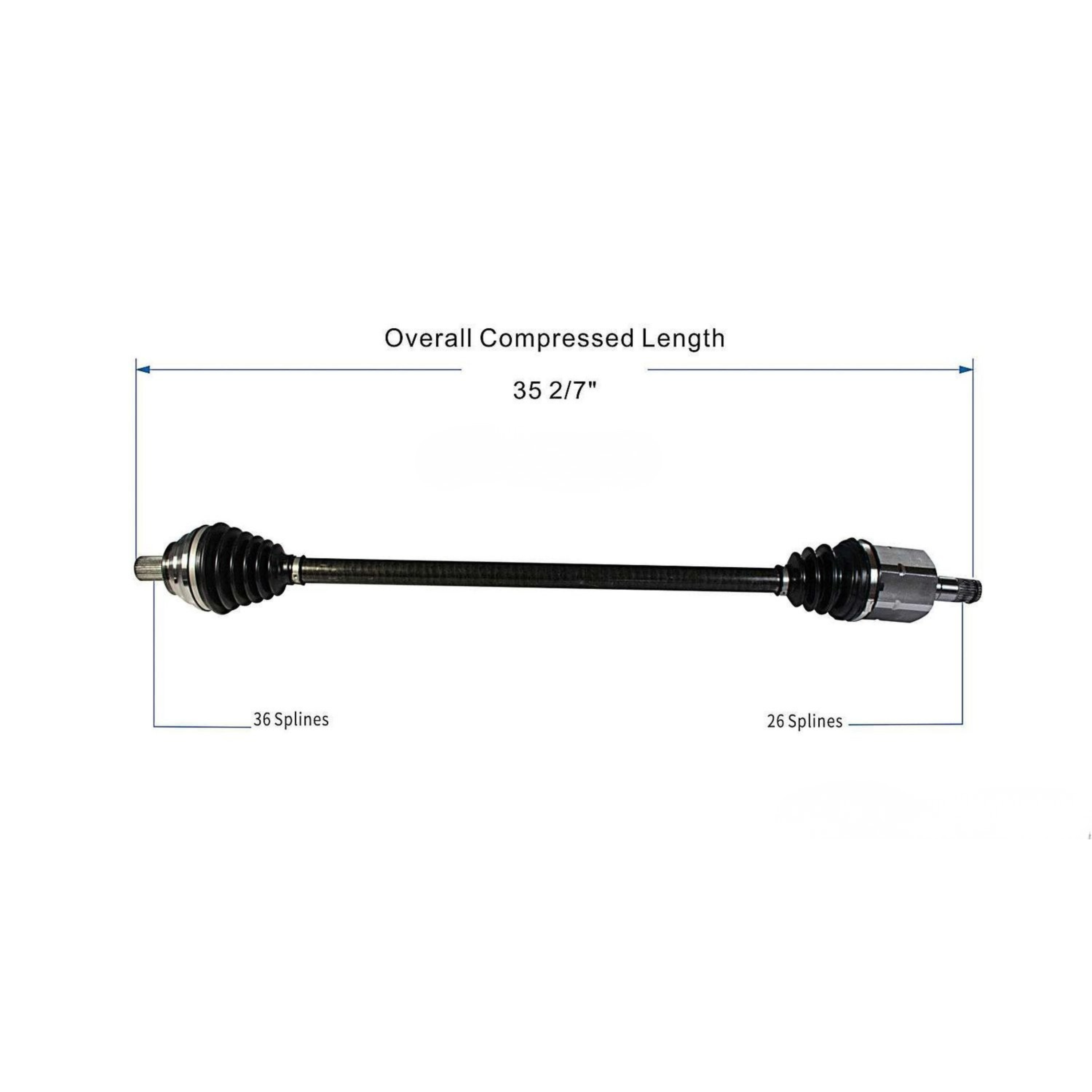 Flecha VW Beetle 2.5L T/A 12-19 Del. Der.