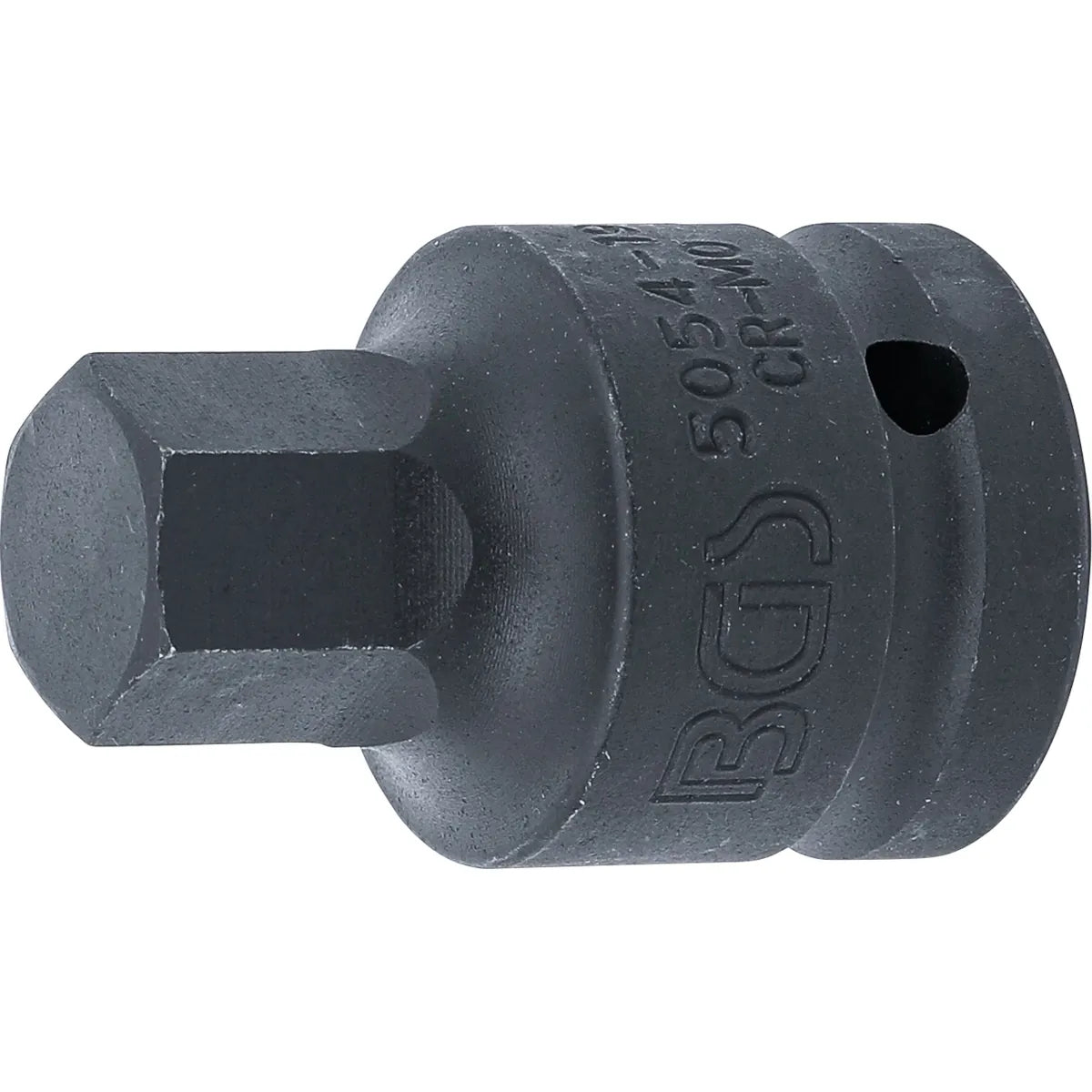 DADO CON PUNTA DE IMPACTO | ENTRADA 20 MM (3/4") | HEXÁGONO INTERIOR 19 MM