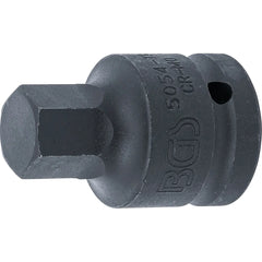 DADO CON PUNTA DE IMPACTO | ENTRADA 20 MM (3/4") | HEXÁGONO INTERIOR 19 MM