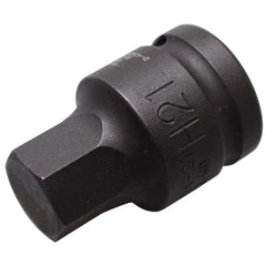 DADO CON PUNTA DE IMPACTO | ENTRADA 20 MM (3/4") | HEXÁGONO INTERIOR 21 MM