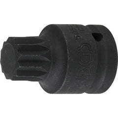 DADO CON PUNTA DE IMPACTO | ENTRADA 20 MM (3/4") | DENTADO MÚLTIPLE INTERIOR (PARA XZN) M24