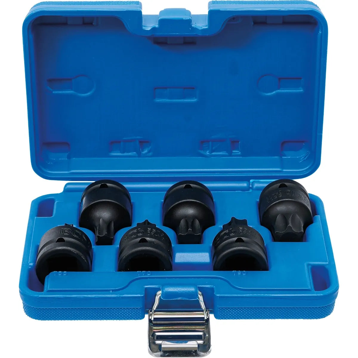 JUEGO 6 DADOS DE IMPACTO CON PUNTAS TORX T-STAR (TORX), 3/4" Á