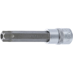 DADO CON PUNTA | LONGITUD 110 MM | ENTRADA 12,5 MM (1/2") | PERFIL EN T (PARA TORX) CON PERFORACIÓN T70