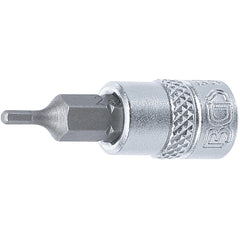 1/4" DADO CON PUNTA HEXAGONAL 2 MM