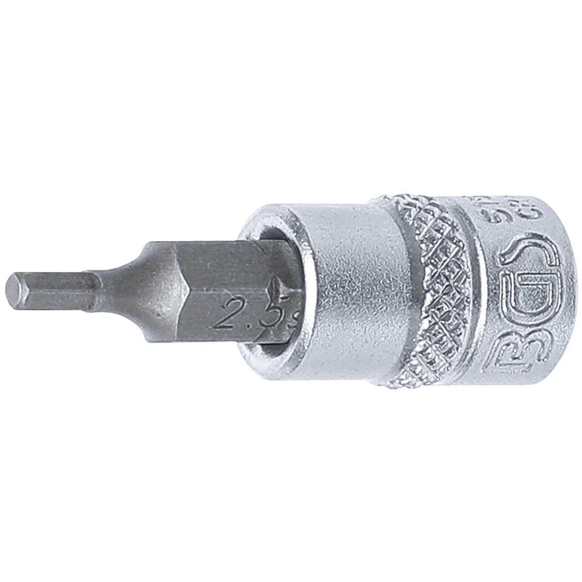 1/4" DADO CON PUNTA HEXAGONAL 2,5 MM
