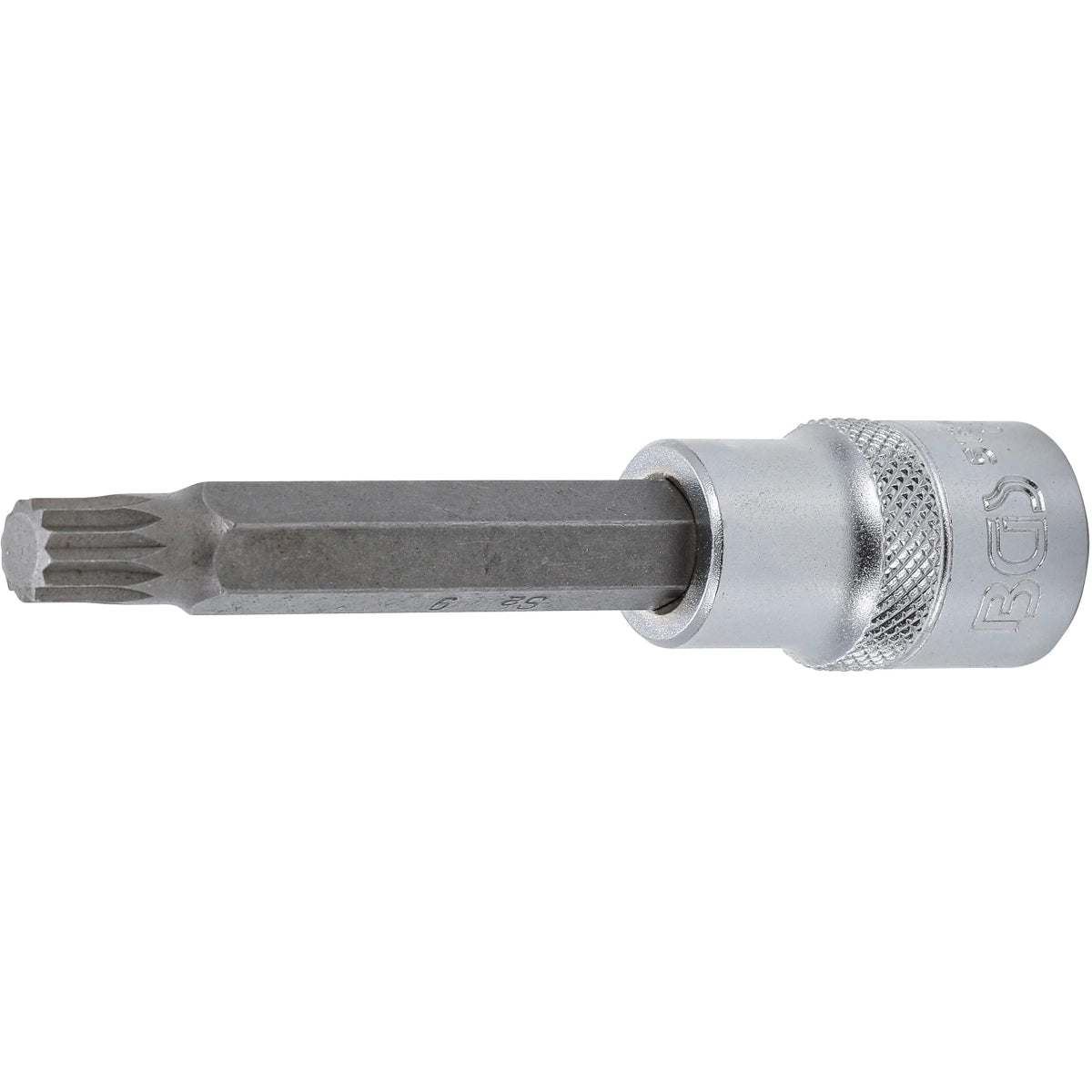 1/2" DADO CON PUNTA SPLINE (XZN) 100 MM DE LARGO M9