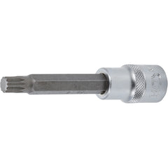 1/2" DADO CON PUNTA SPLINE (XZN) 100 MM DE LARGO M9