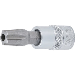 1/4" DADO CON PUNTA TORX (T-STAR (TORX)),INVIOLABLE, TS 45X38 MM