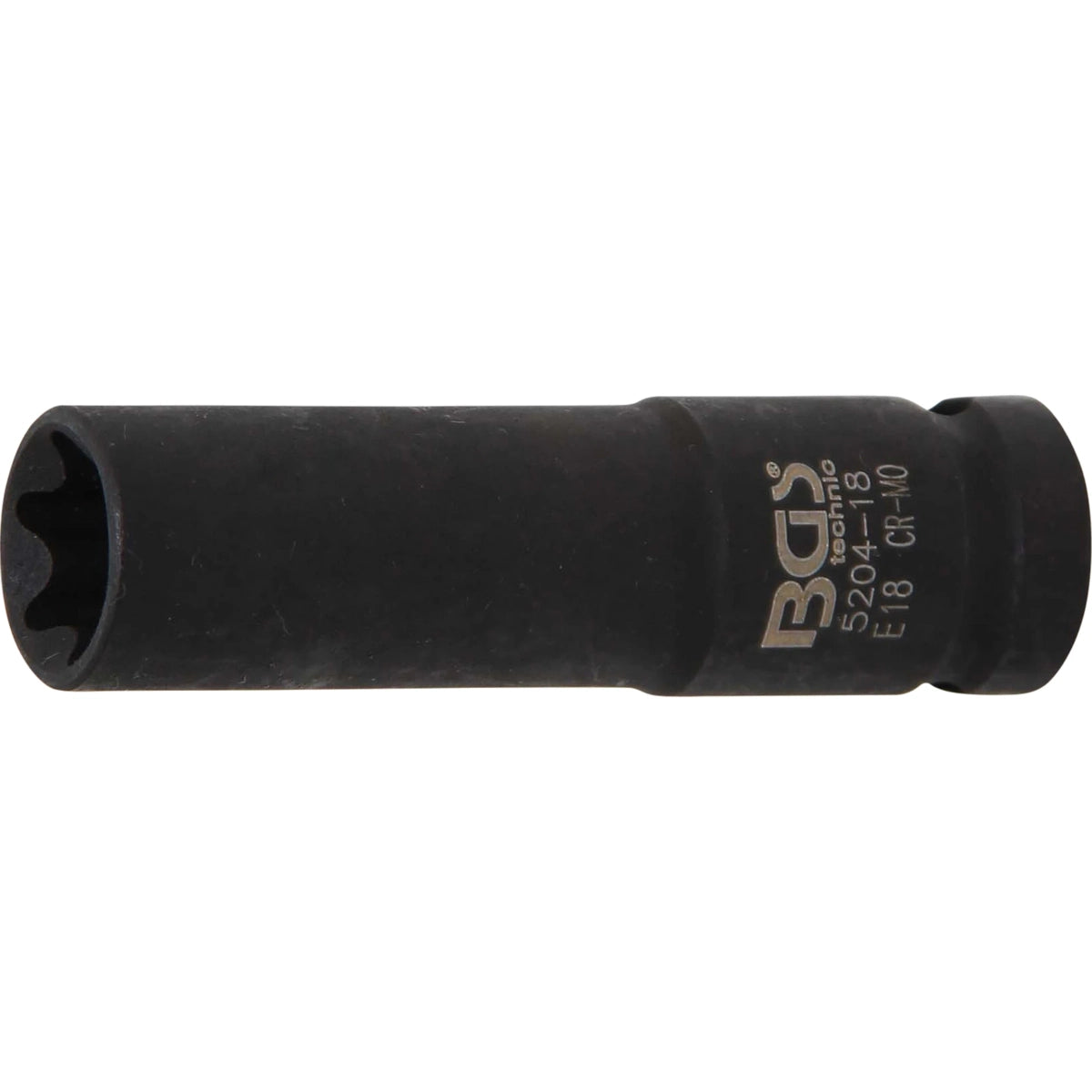 DADO DE IMPACTO TORX (T-STAR (TORX)) LARGA 1/2" , E18