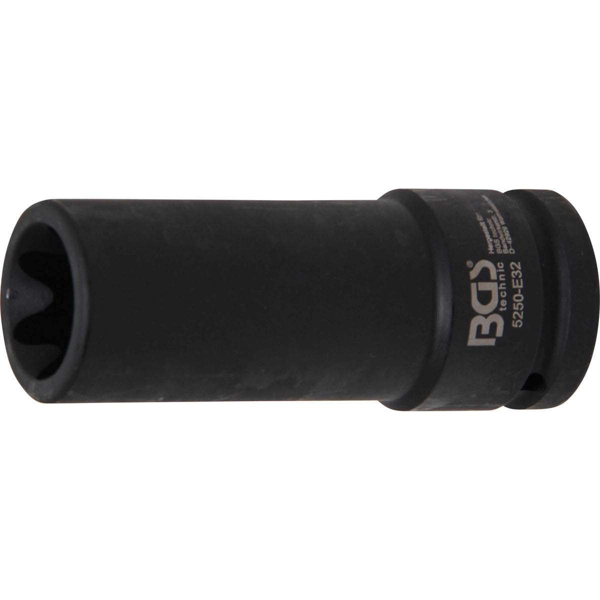 DADO DE IMPACTO E-TORX, LARGA | ENTRADA 20 MM (3/4") | E32 MM