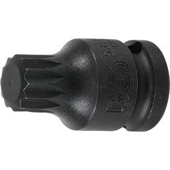 DADO CON PUNTA DE IMPACTO | ENTRADA 12,5 MM (1/2") | DENTADO MÚLTIPLE INTERIOR (PARA XZN) M16