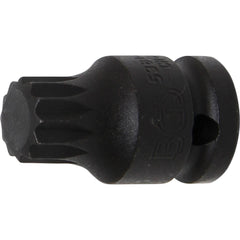 DADO CON PUNTA DE IMPACTO | ENTRADA 12,5 MM (1/2") | DENTADO MÚLTIPLE INTERIOR (PARA XZN) M18