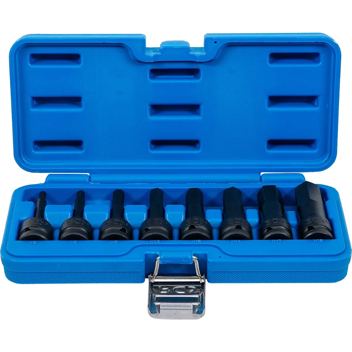 JUEGO 8 DADOS DE IMPACTO CON PUNTAS HEX. (ALLEN) 5-19 MM 1/2"