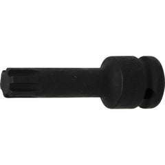 DADO CON PUNTA DE IMPACTO | ENTRADA 12,5 MM (1/2") | PERFIL EN CUÑA (PARA RIBE) M14