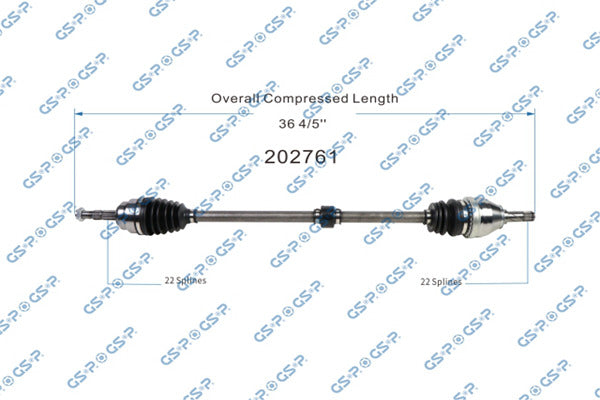 22EXT 22INT FLECHA DEL DER CHEVROLET TORNADO 07-20