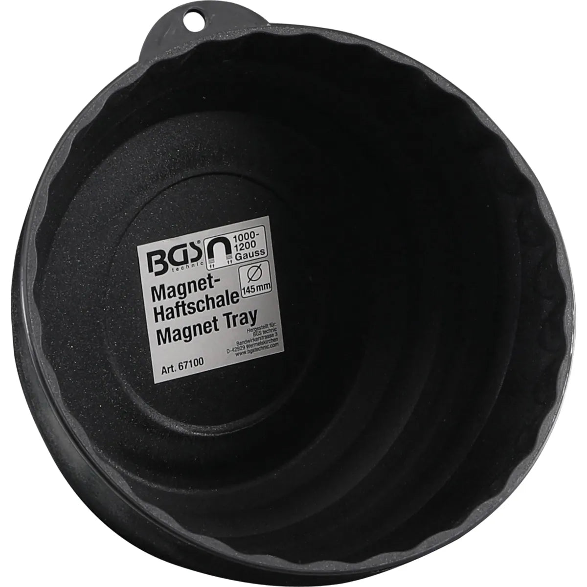 BANDEJA MAGNETICA, CON BORDE ALTO, ? 145 MM
