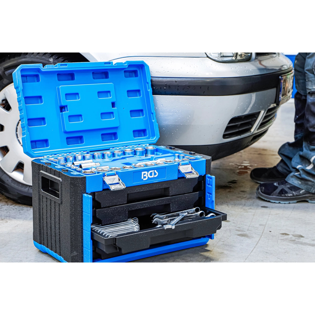 AUTOCLE MASTER / CAJA DE HERRAMIENTAS | SAE/MM | 299 PIEZAS