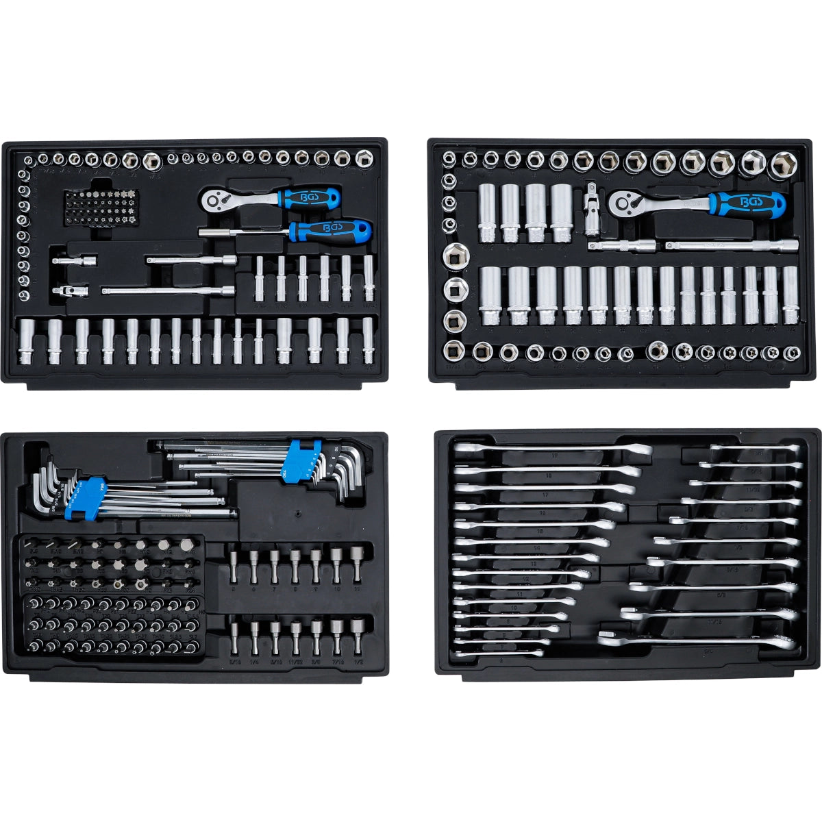 AUTOCLE MASTER / CAJA DE HERRAMIENTAS | SAE/MM | 299 PIEZAS