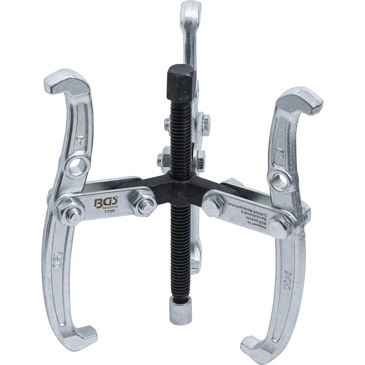 EXTRACTORES DE POLEAS INTERIOR/EXTERIOR, 3 BRAZOS | 25 - 160 MM