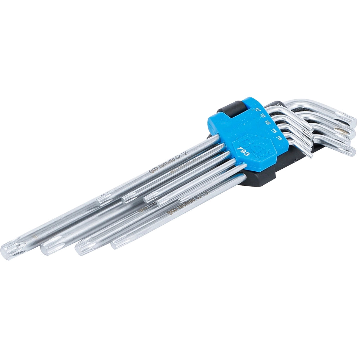 JUEGO 9 PIEZAS DE LLAVES TORX (T-STAR (TORX)) T10-50