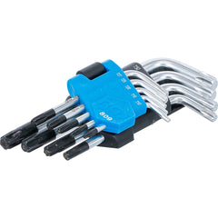 JUEGO 9 PIEZAS DE LLAVES TORX (T-STAR) INVIOLABLES T10-50