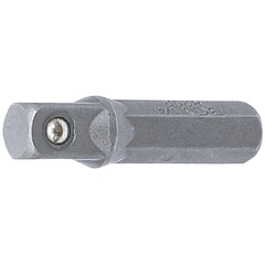 ADAPTADOR 1/4" DE CABEZA CUADRADA PARA HEXAGONAL 30 MM