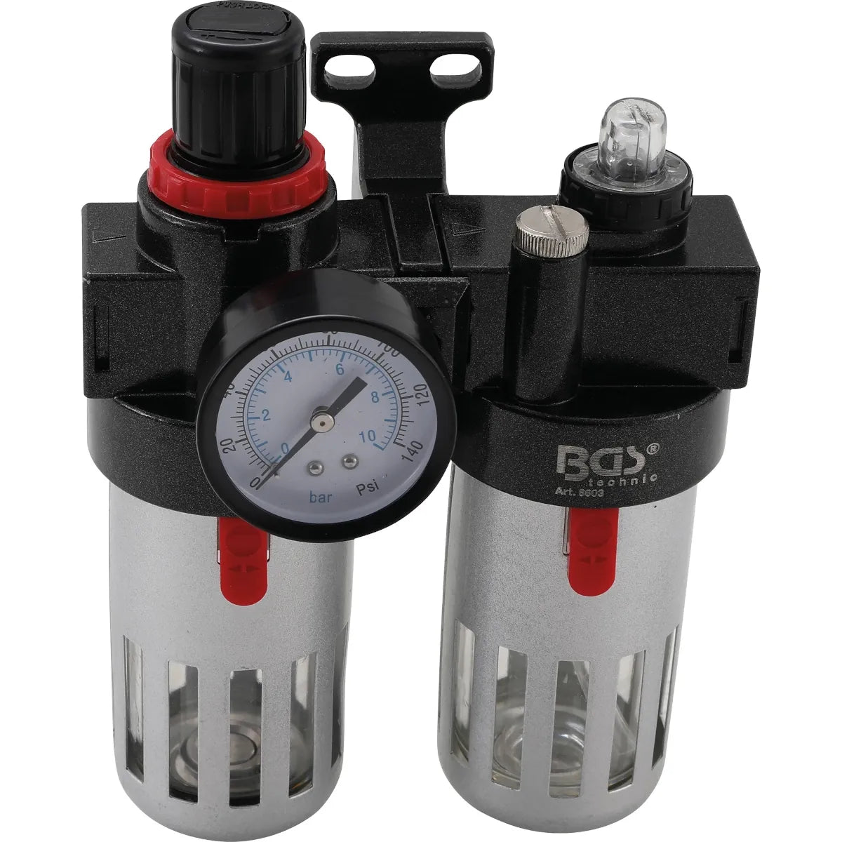 FILTRO / LUBRICADOR DE AIRE CON REGULADOR DE PRESIÓN