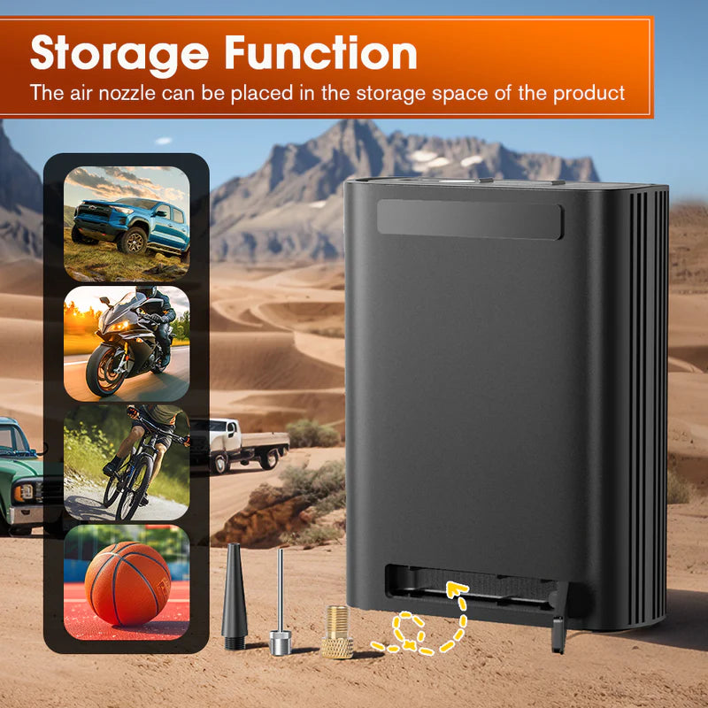 Inflador Inteligente + Jump Starter