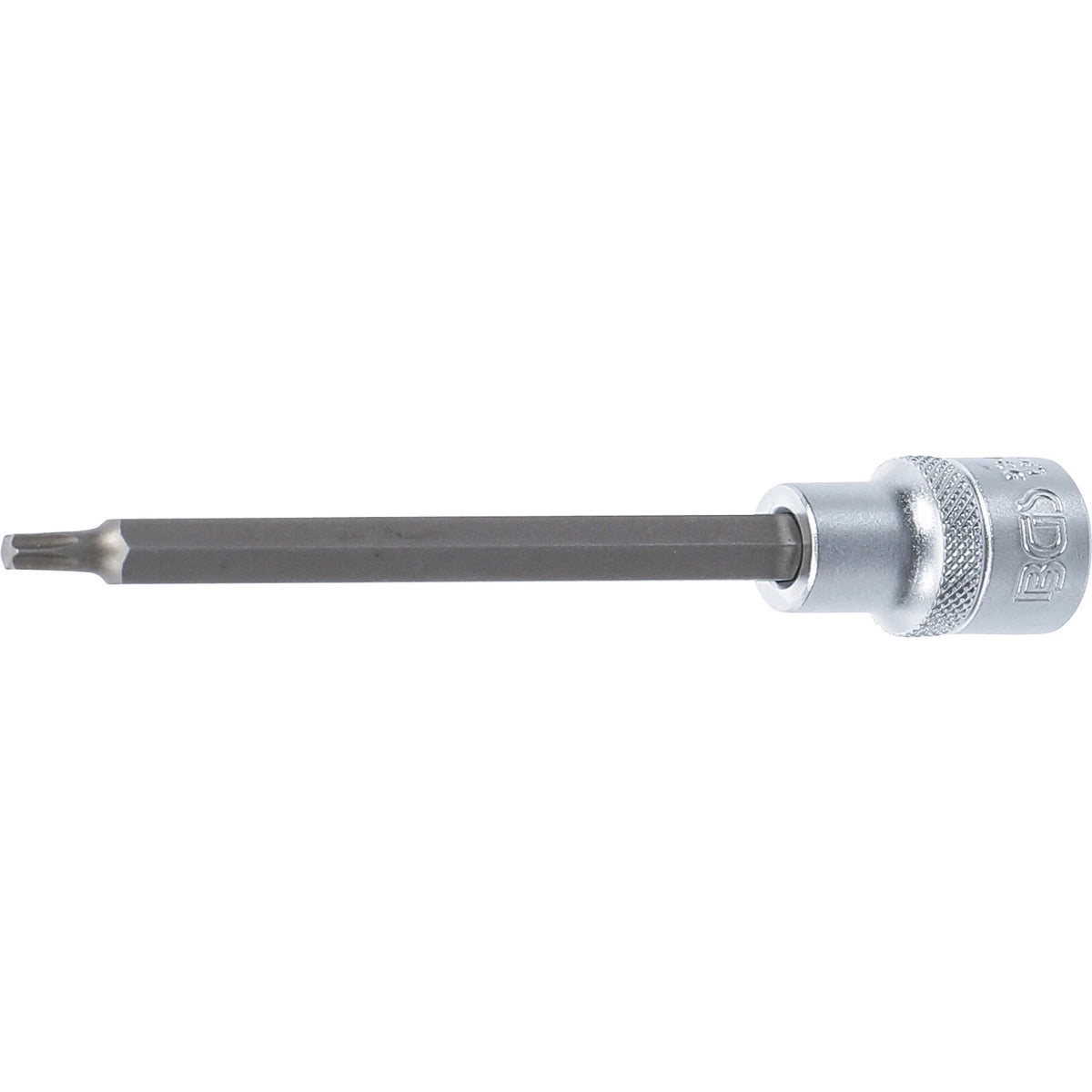 DADO CON PUNTA | LONGITUD 140 MM | ENTRADA 12,5 MM (1/2") | PERFIL EN T (PARA TORX) T27