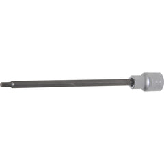 DADO CON PUNTA | LONGITUD 200 MM | ENTRADA 12,5 MM (1/2") | DENTADO MÚLTIPLE INTERIOR (PARA XZN) M6