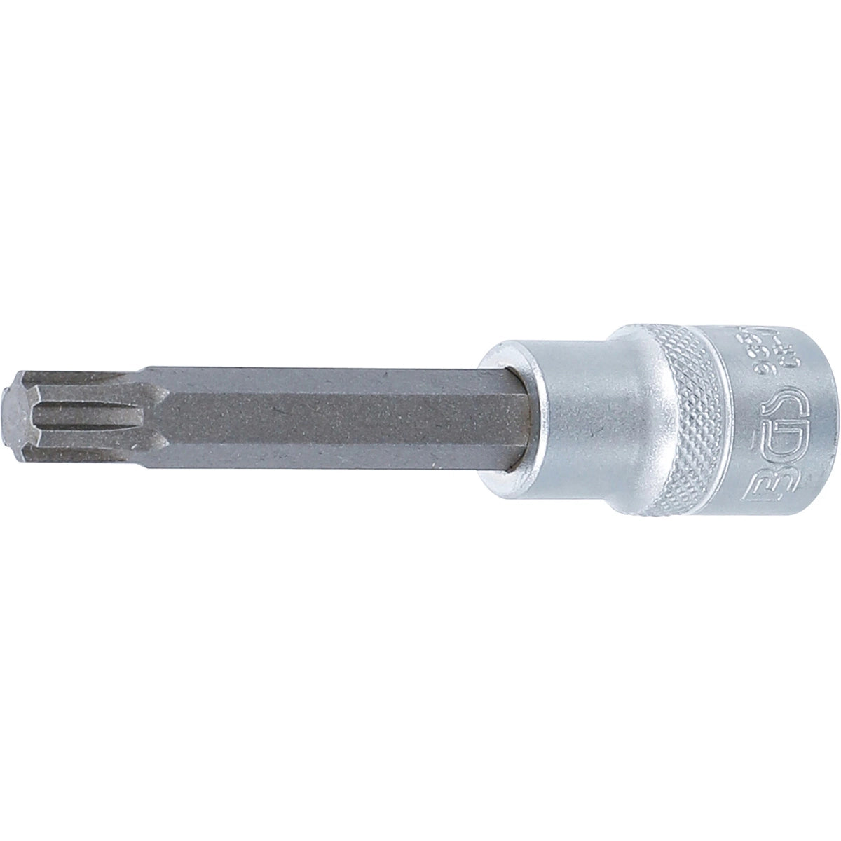 DADO CON PUNTA | LONGITUD 100 MM | ENTRADA 12,5 MM (1/2") | PERFIL EN CUÑA (PARA RIBE) M10,3