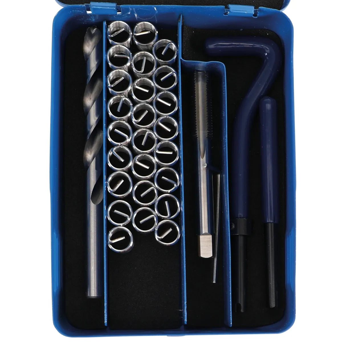 JUEGO 29 PIEZAS PARA REPARAR ROSCAS INSERTADAS M10 X M1.25