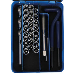 JUEGO 29 PIEZAS PARA REPARAR ROSCAS INSERTADAS M10 X M1.25