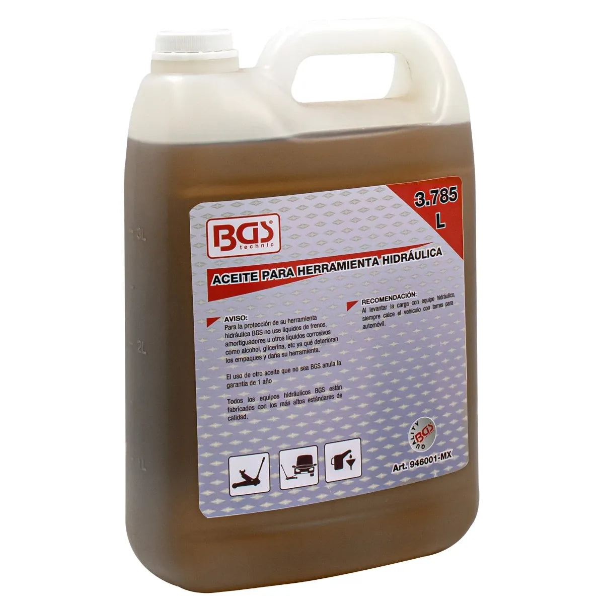 ACEITE PARA HERRAMIENTA HIDRÁULICA | 1 GALON / 3,875 L